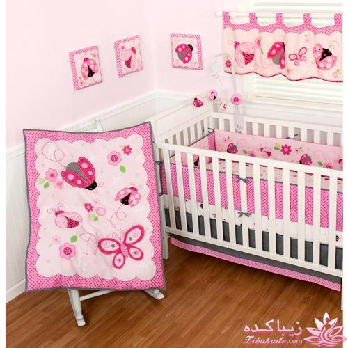 دوخت و تيكه دوزي سرويس خواب براي ني ني هاي خوشگل